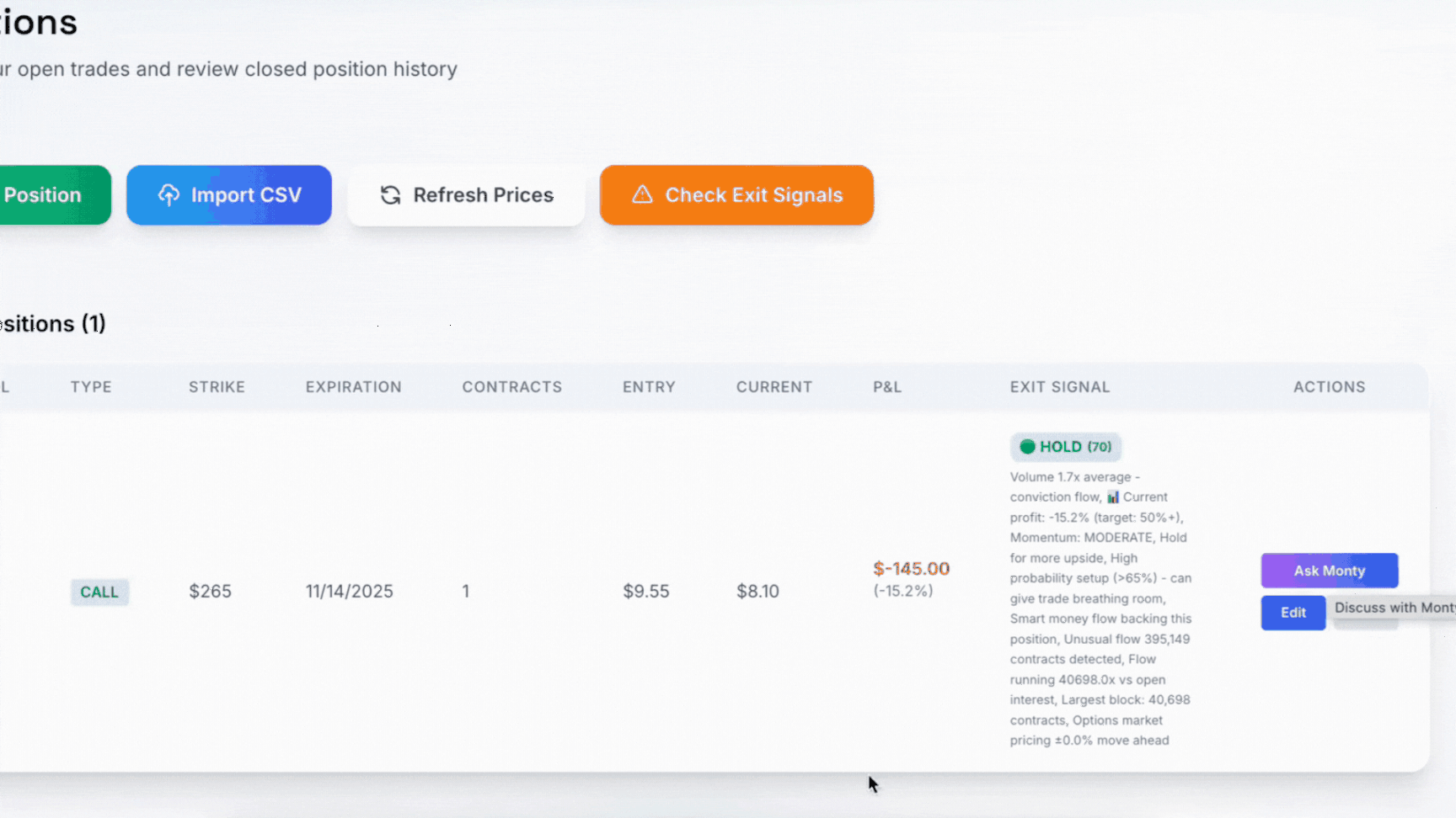 Chat with Monty demo